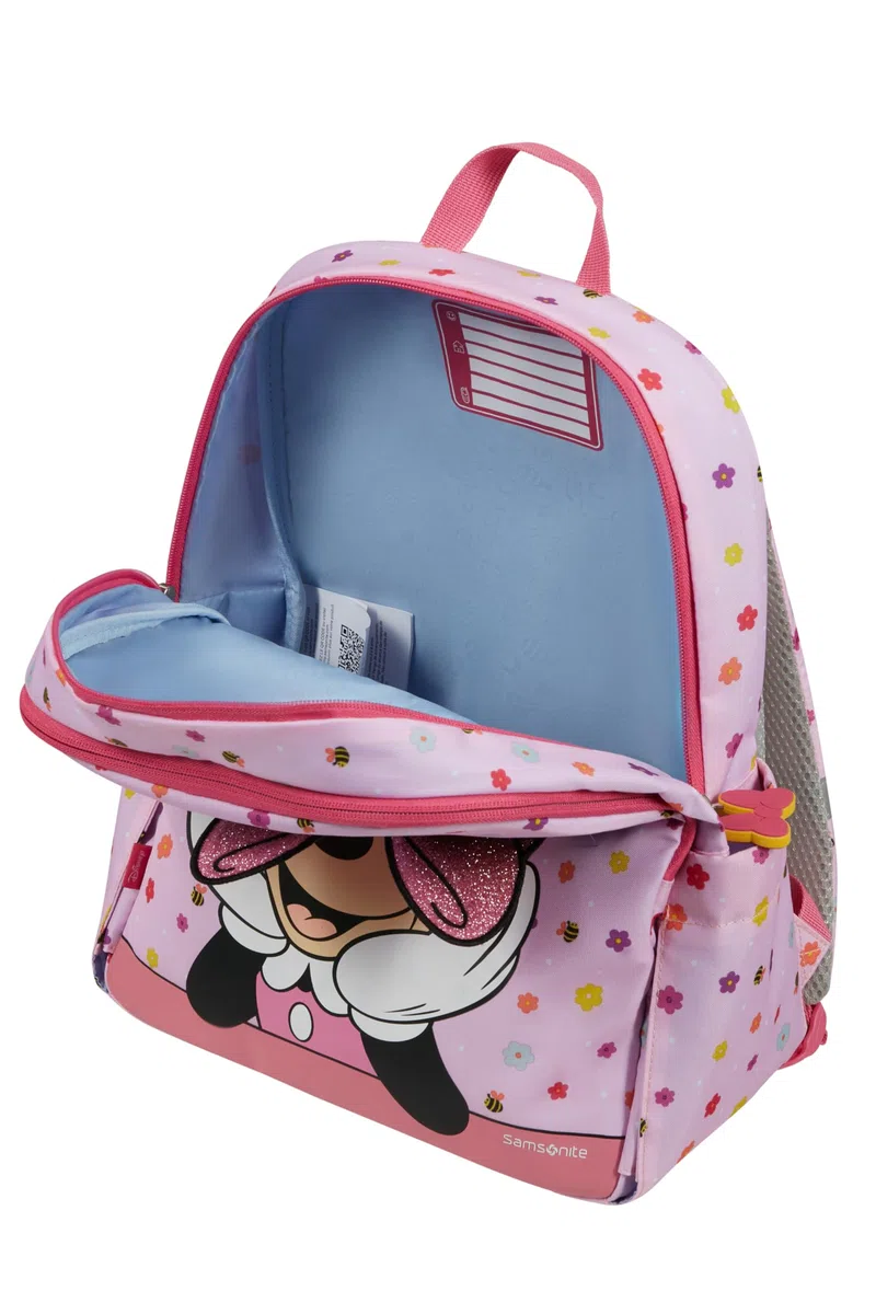 Samsonite Daydream Disney - Mochila Infantil Minnie Mouse, 36 cm, 15 L - Ergonómica con Tirantes Acolchados y Panel Trasero - Detalles Reflectantes - 2 Portabotellas - Minnie Flower Power