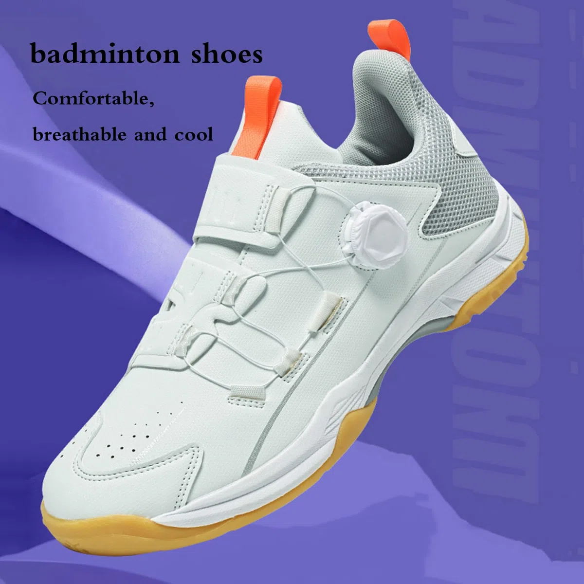 Zapatos De BáDminton Unisex Adulto,Zapatillas De Tenis De Mesa Hombre,Zapatillas Ligeras De BáDminton,Antideslizantes,Ligeras Adecuado para Tenis BáDminton Senderismo Deportes Fitness
