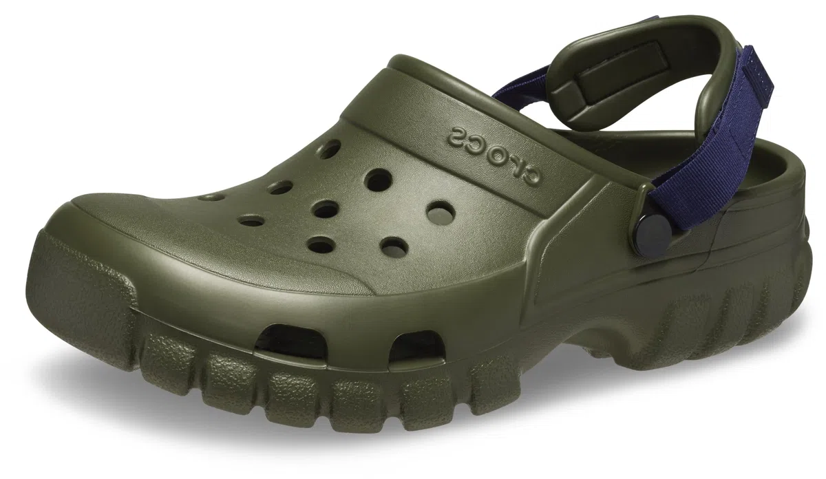Crocs Unisex Adulto Offroad Sport Clog Zueco, Army Green/Navy, 45/46 EU