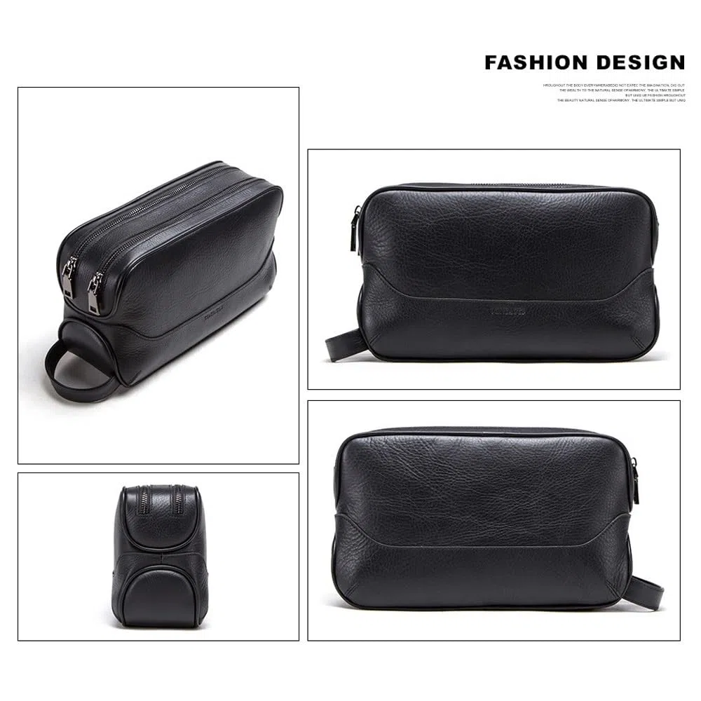 Neceser para hombre, bolsa de afeitado de cuero para hombre, bolsa de aseo de cuero para hombre, kit de aseo de cuero para hombres, bolsa de aseo de viaje para hombre, organizador de higiene y