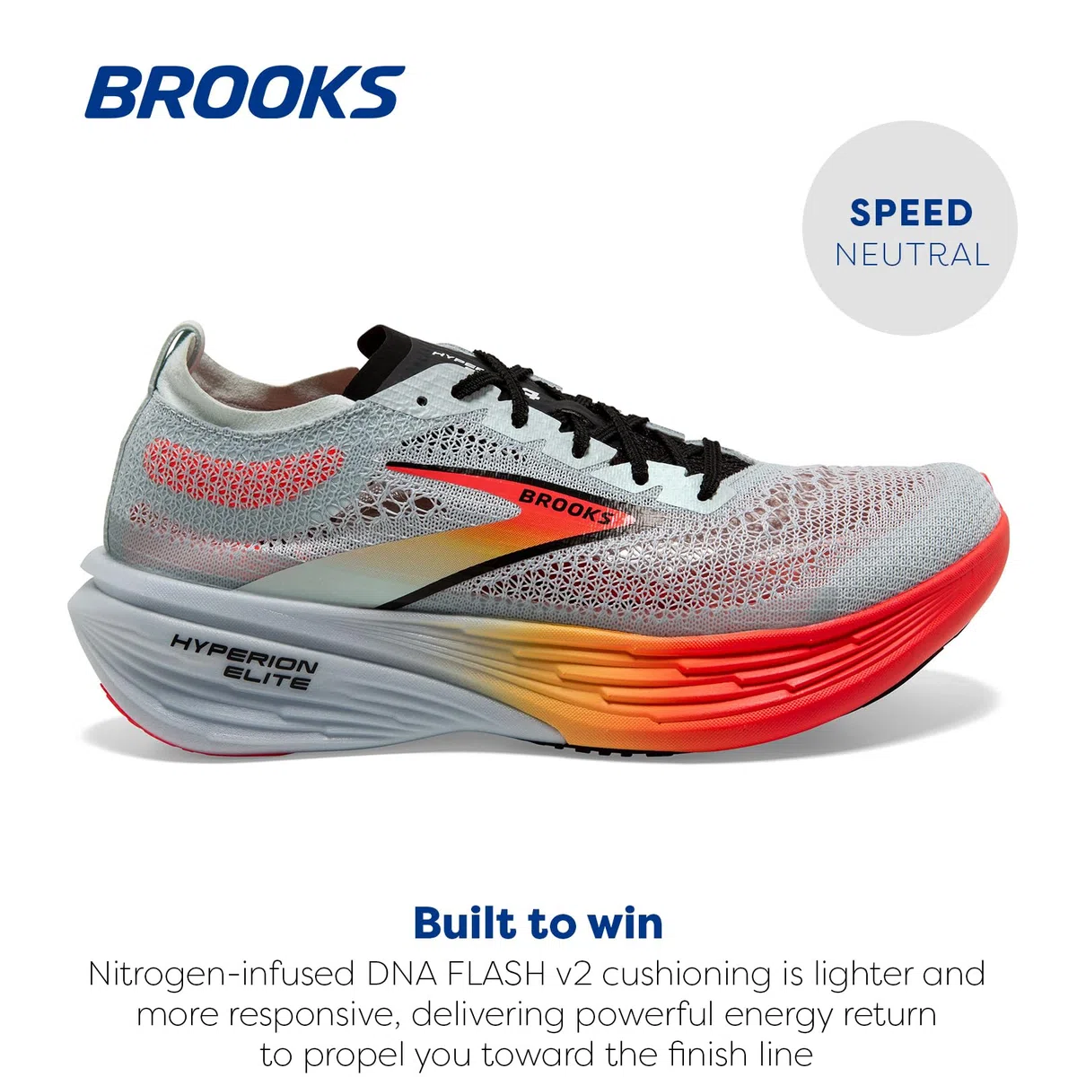 Brooks Hyperion Elite 4, Sneaker Hombre
