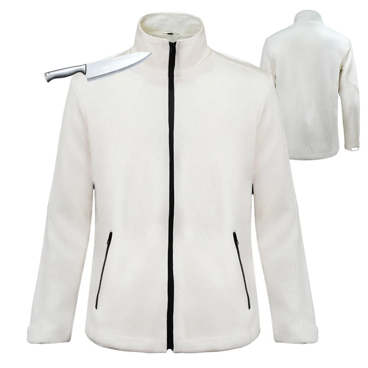 Chaqueta Antipinchazos Y Resistente a Cortes De Nivel 5 S | Prenda Suave, Flexible Y Resistente a Perforaciones Para La Autodefensa En Exteriores, Ideal Para La Seguridad Personal.