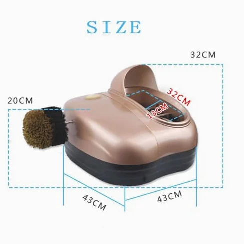 Máquina automática de limpieza y secadora de zapatos, cepillo de limpieza profunda y pulido de 3 minutos para tenis y botas, electrodoméstico para un mantenimiento eficiente del calzado