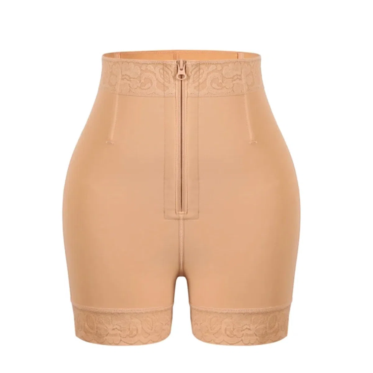 Braga Faja sin Costuras Faja Moldeadora de Cintura, Levantador glúteos, corsé, Bragas Alta, Ropa Interior, Control Abdomen, realce Caderas(Nude,One Size_M)