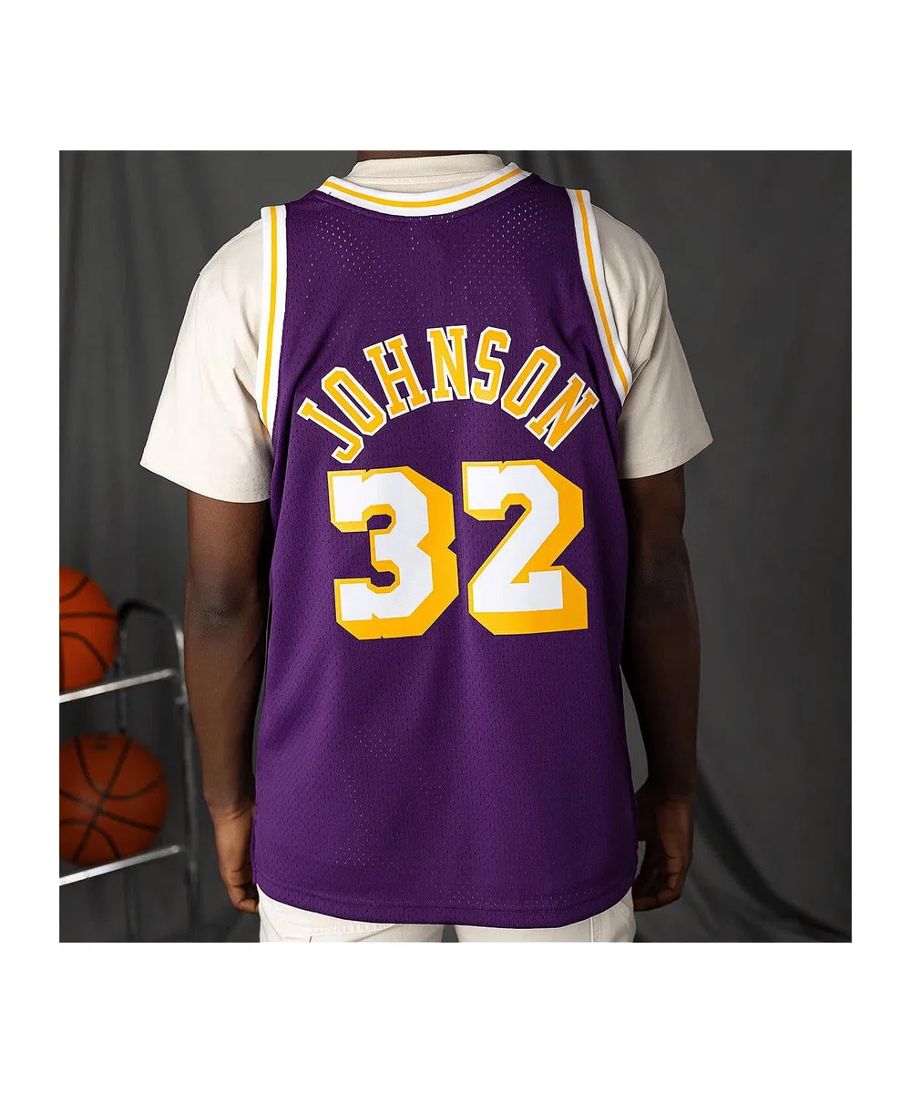 Mitchell & Ness 2.0 La Lakers Camisa Unisex Adulto