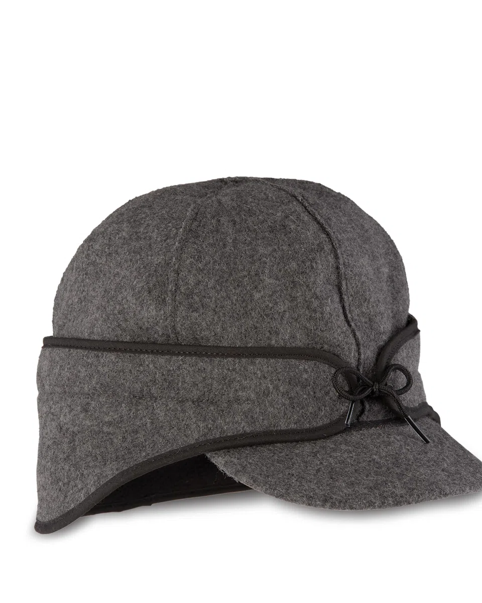 Stormy Kromer Rancher Cap - Gorro de Lana Thinsulate de Invierno con Orejeras de Forro Polar