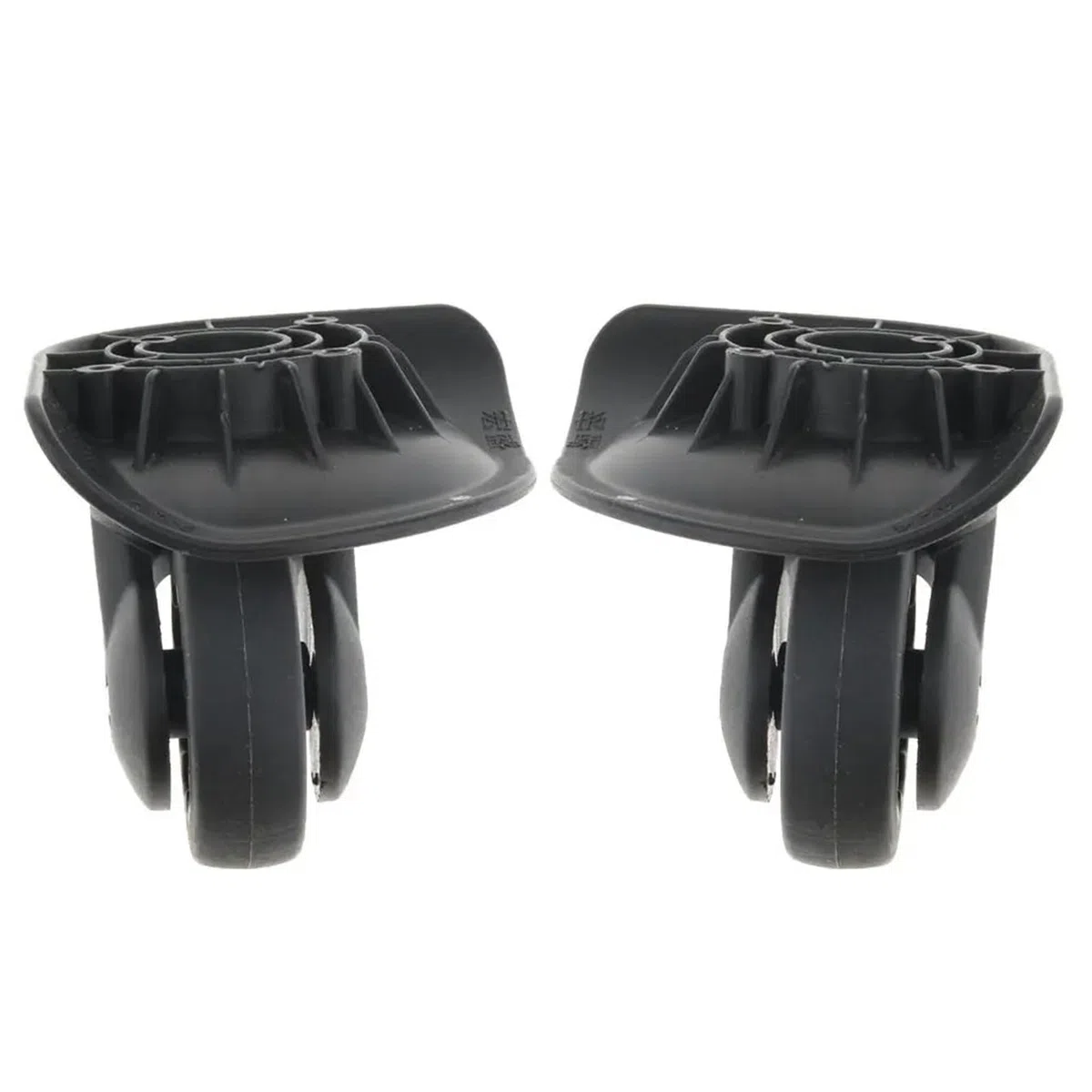 Rueda para Maleta de Viaje 1 Par De Ruedas Fijas For Maletas, Carros Y Equipaje - Resistentes Al Desgaste con Rodamientos