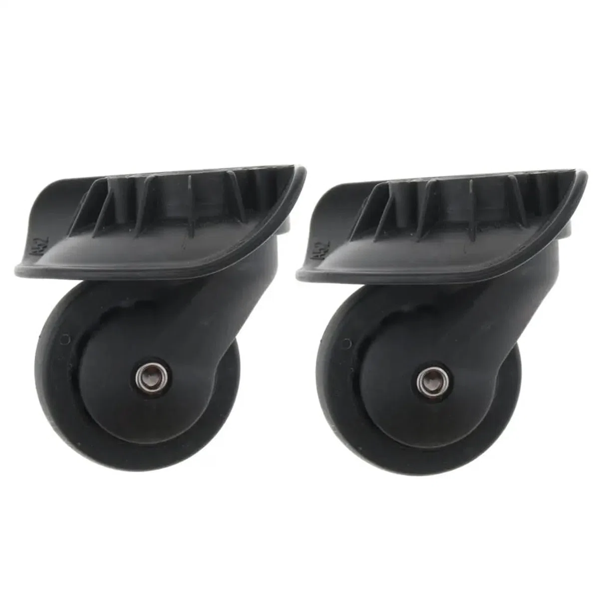 Rueda para Maleta de Viaje 1 Par De Ruedas Fijas For Maletas, Carros Y Equipaje - Resistentes Al Desgaste con Rodamientos