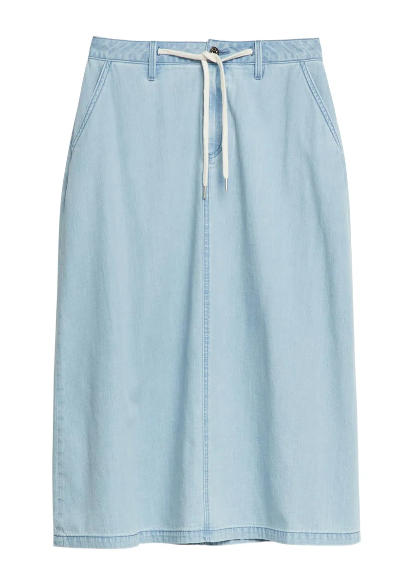 s.Oliver 2179826 Falda Vaquera Midi Mujer