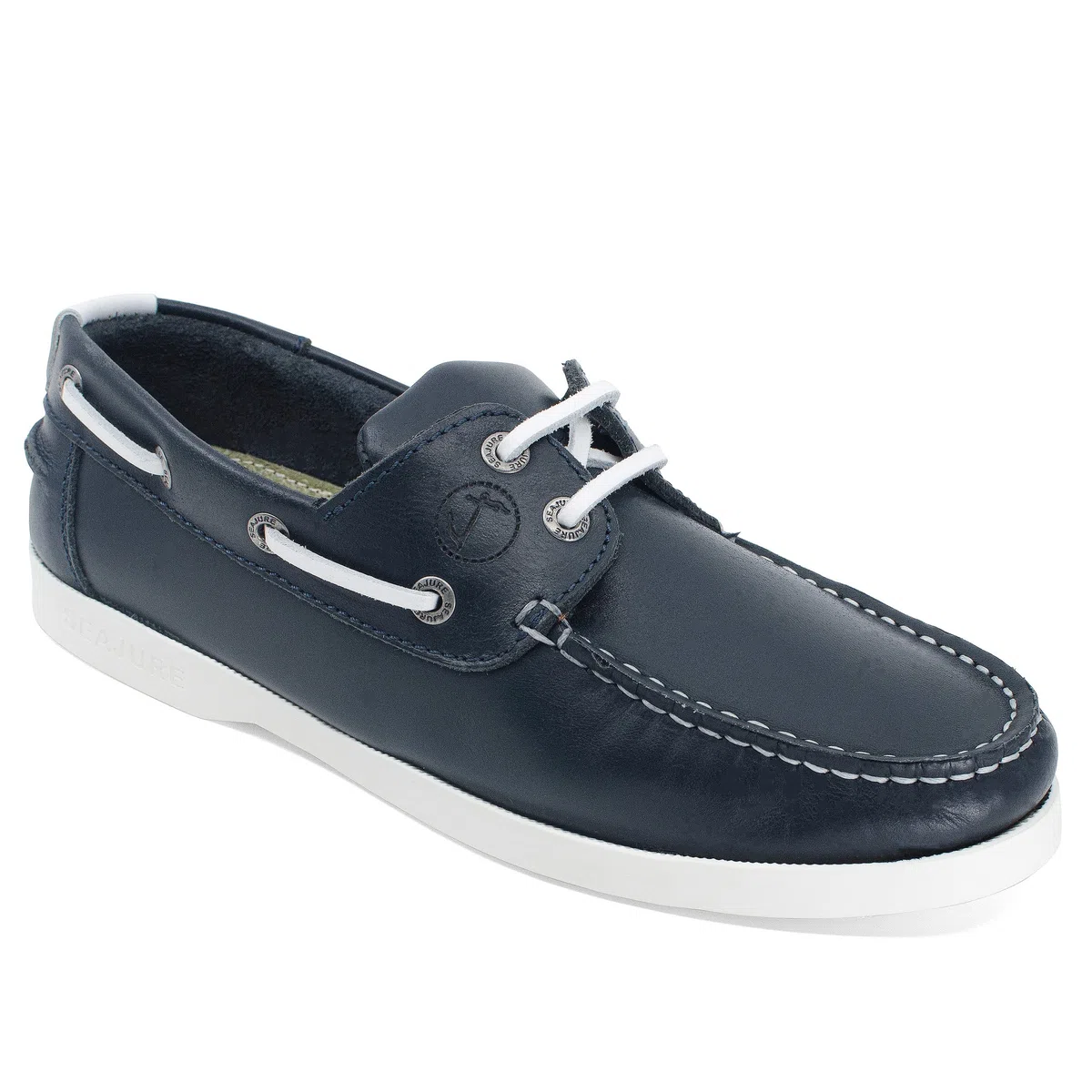 Seajure Zapatos Náuticos de Mujer Cannon Cuero Marino