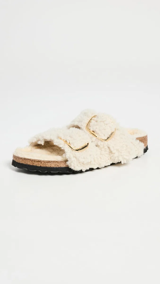 Birkenstock Sandalias Arizona con hebilla grande para mujer