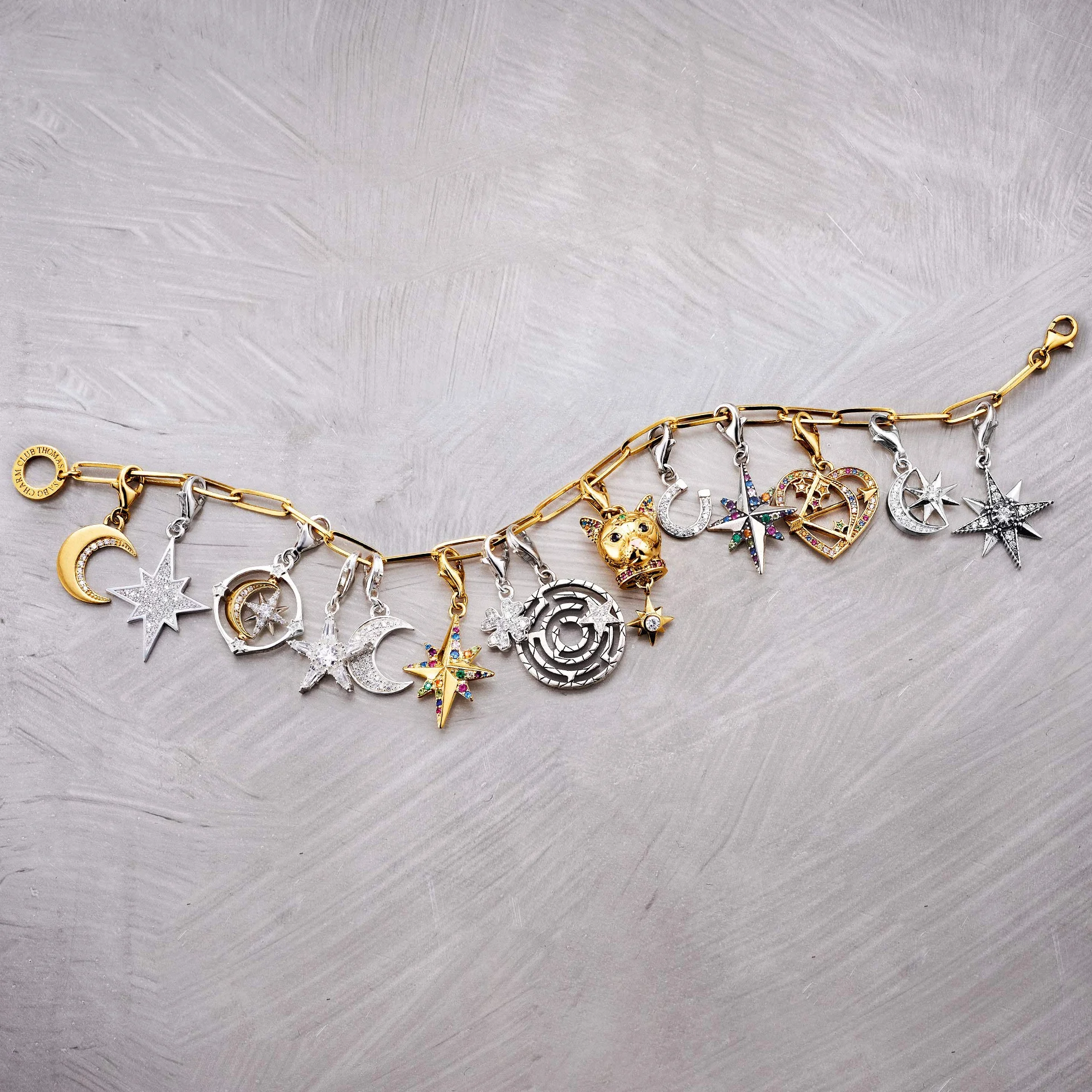 Thomas Sabo Pulsera de plata de ley 925 para mujer