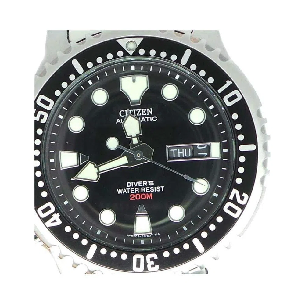 Citizen NY0040-50E - Reloj analógico automático para Hombre, Correa de Acero Inoxidable Multicolor