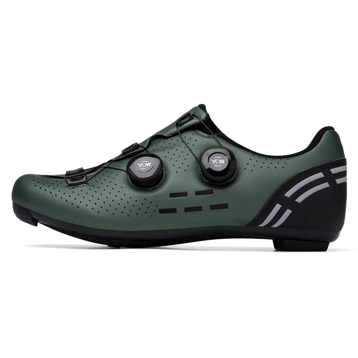 NGARY Zapatos de Ciclismo para Hombre y Mujer, Compatibles con SPD SPD-SL Delta Pedal Look, Transpirables Zapatos Bicicleta de Carretera