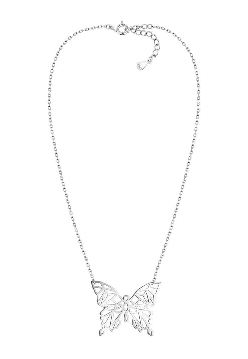 Sofia Milani - Collar para Mujeres en Plata de Ley 925 - Colgante de Mariposa