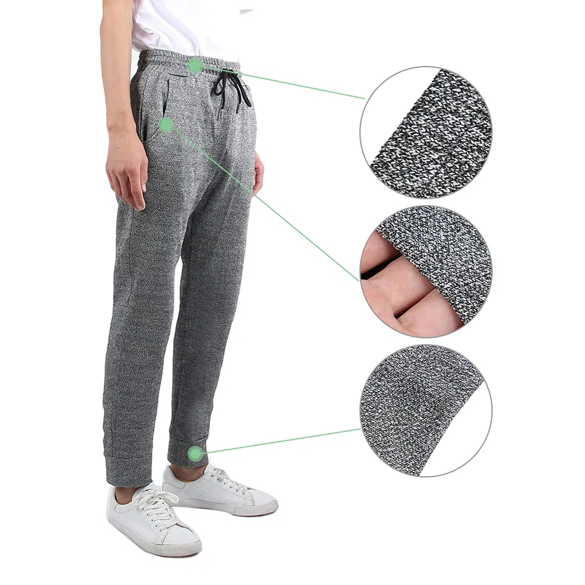 Pantalones De 5 Niveles Resistentes A Cortes Pantalones De Protección Resistentes Al Desgaste Resistentes A Las Puñaladas Para Hombres Al Aire Libre Pantalones Tácticos De Protección(L-L)