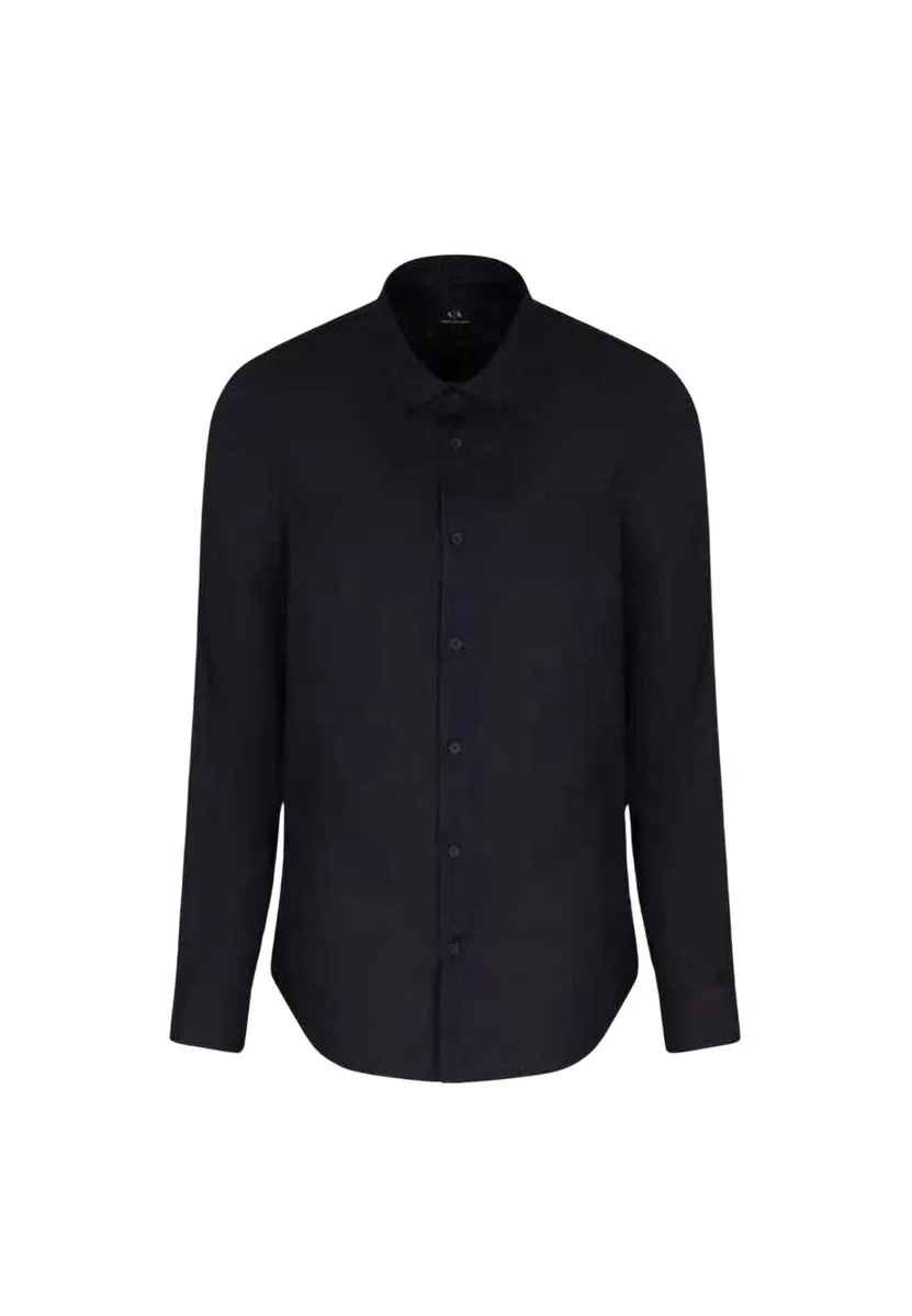 Armani Exchange Essential, Emboridered Tonal Logo Camisa Hombre (Pack de 1)