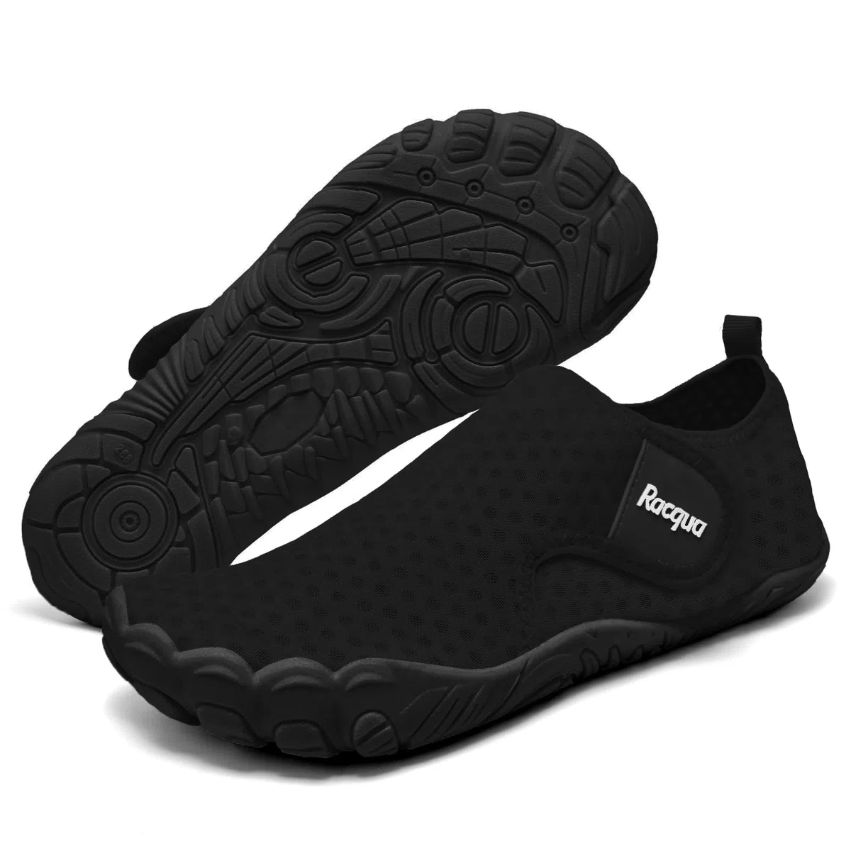 Racqua Zapatos de agua, zapatos de natación para mujer, zapatos de playa y hombre, secado rápido