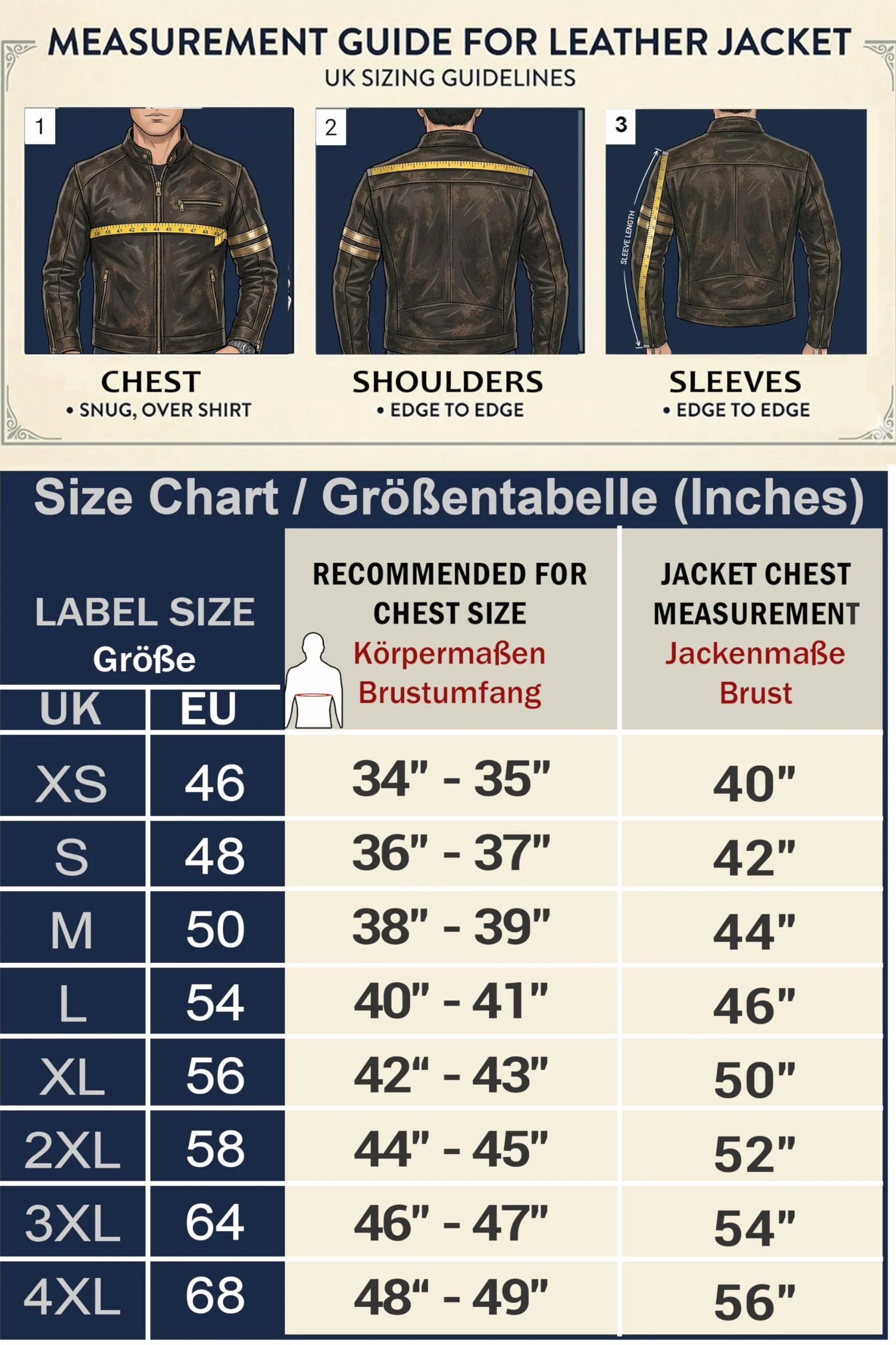 Real Leather Jacket Mens | Genuine Lambskin Biker Jacket | Made With Vintage Styled Distress Leather