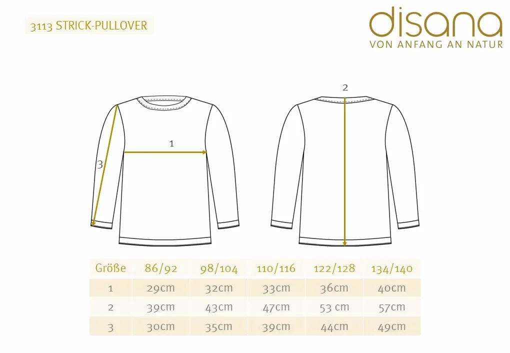 Disana Jersey de punto.