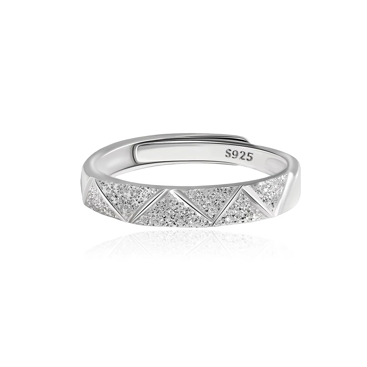 Meissa Anillo de Pareja en Plata de Ley Anillos de Pareja Personalizados y Ajustables para Hombre y Mujer Anillo de Compromiso para Aniversarios