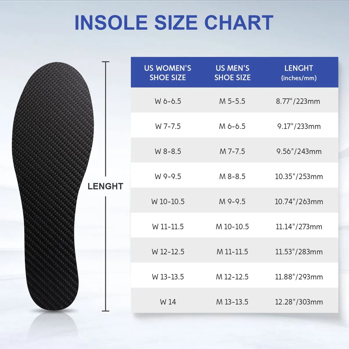 Plantillas de fibra de carbono FAKILO 1 par, inserto de zapato rígido para artritis, dedo del pie de césped, Hallux Limitus