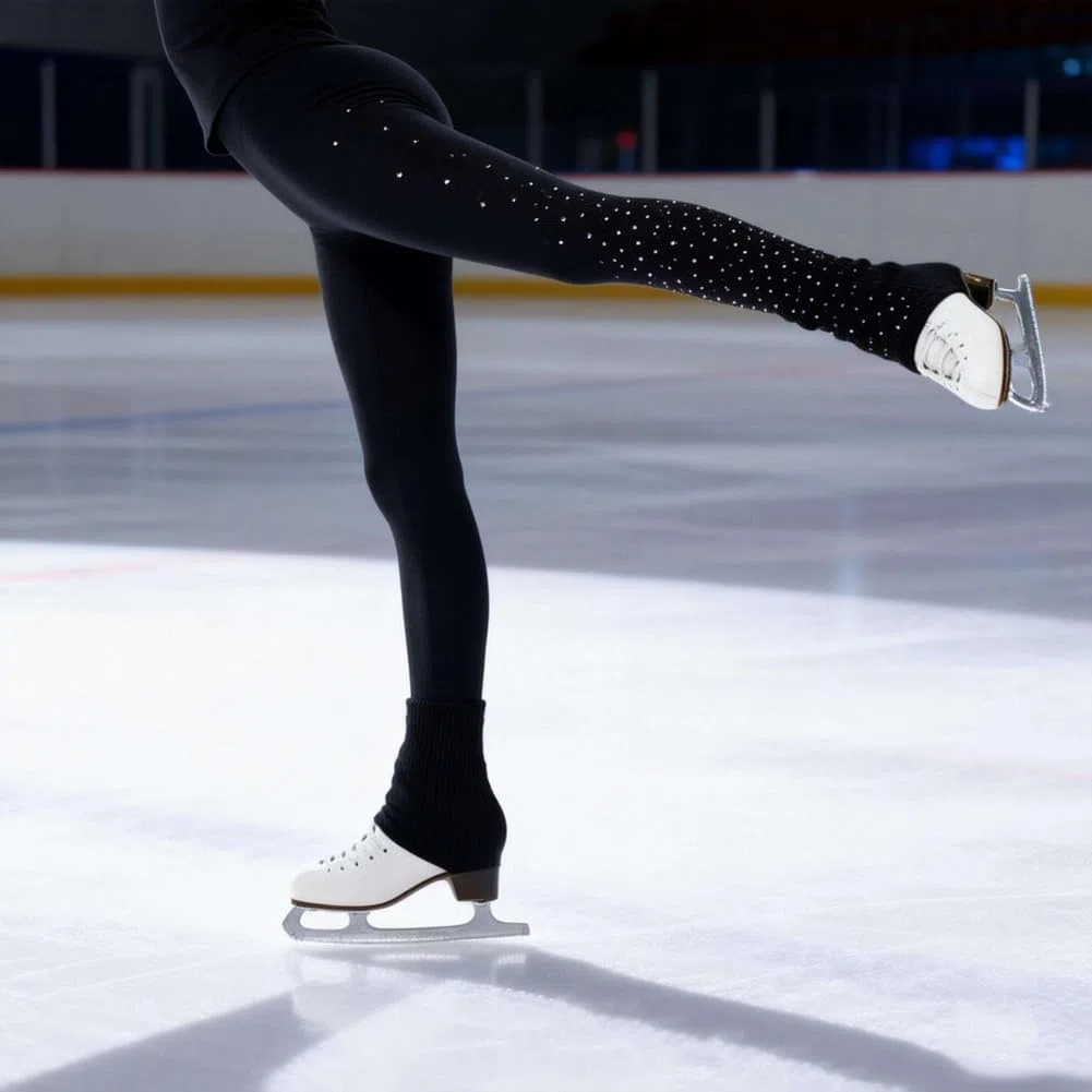 Mallas de patinaje transpirables de poliéster para