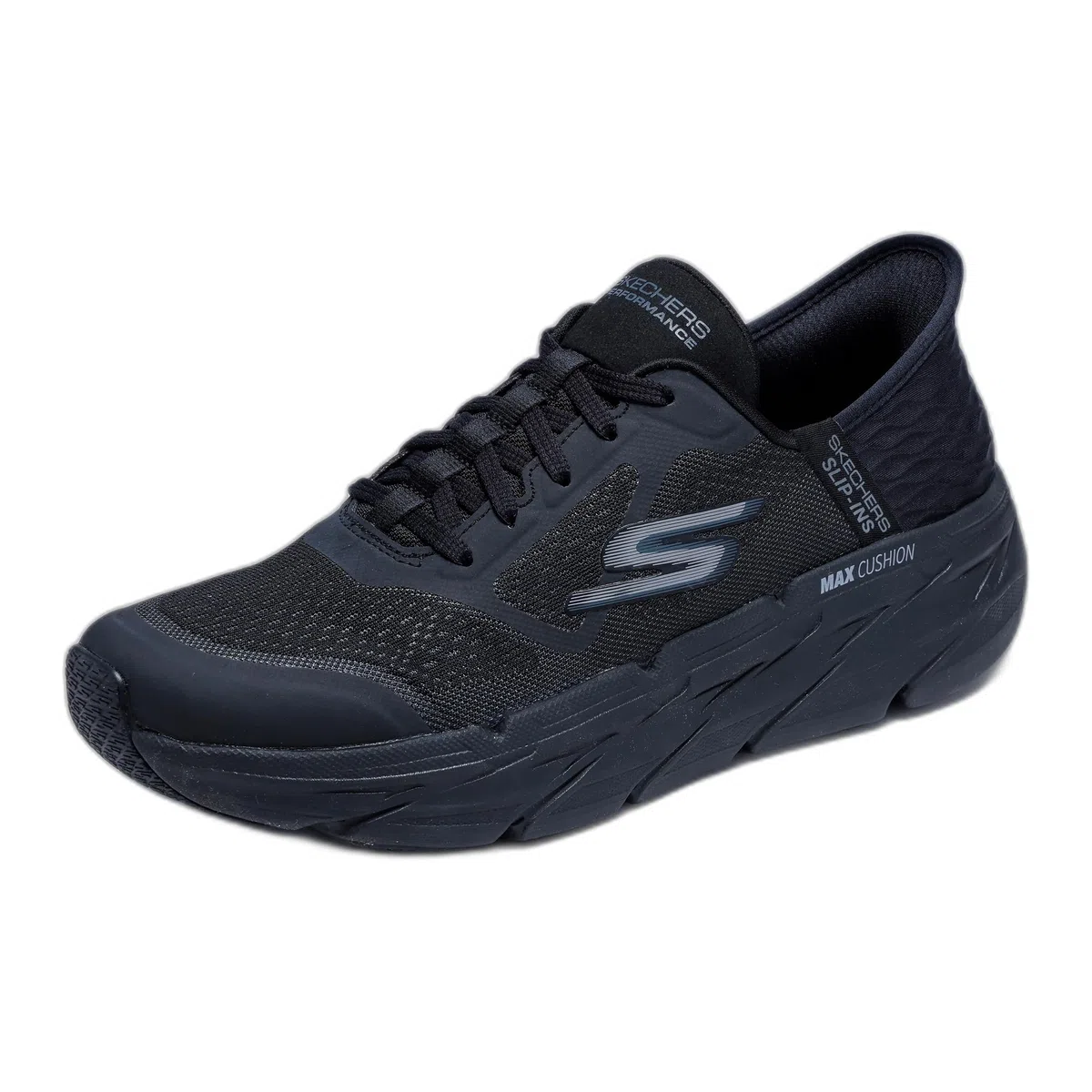 Skechers MAX Cushioning Slip-ins – Zapatillas de Entrenamiento Atlético para Caminar con Espuma Viscoelástica ZapatillasHombre