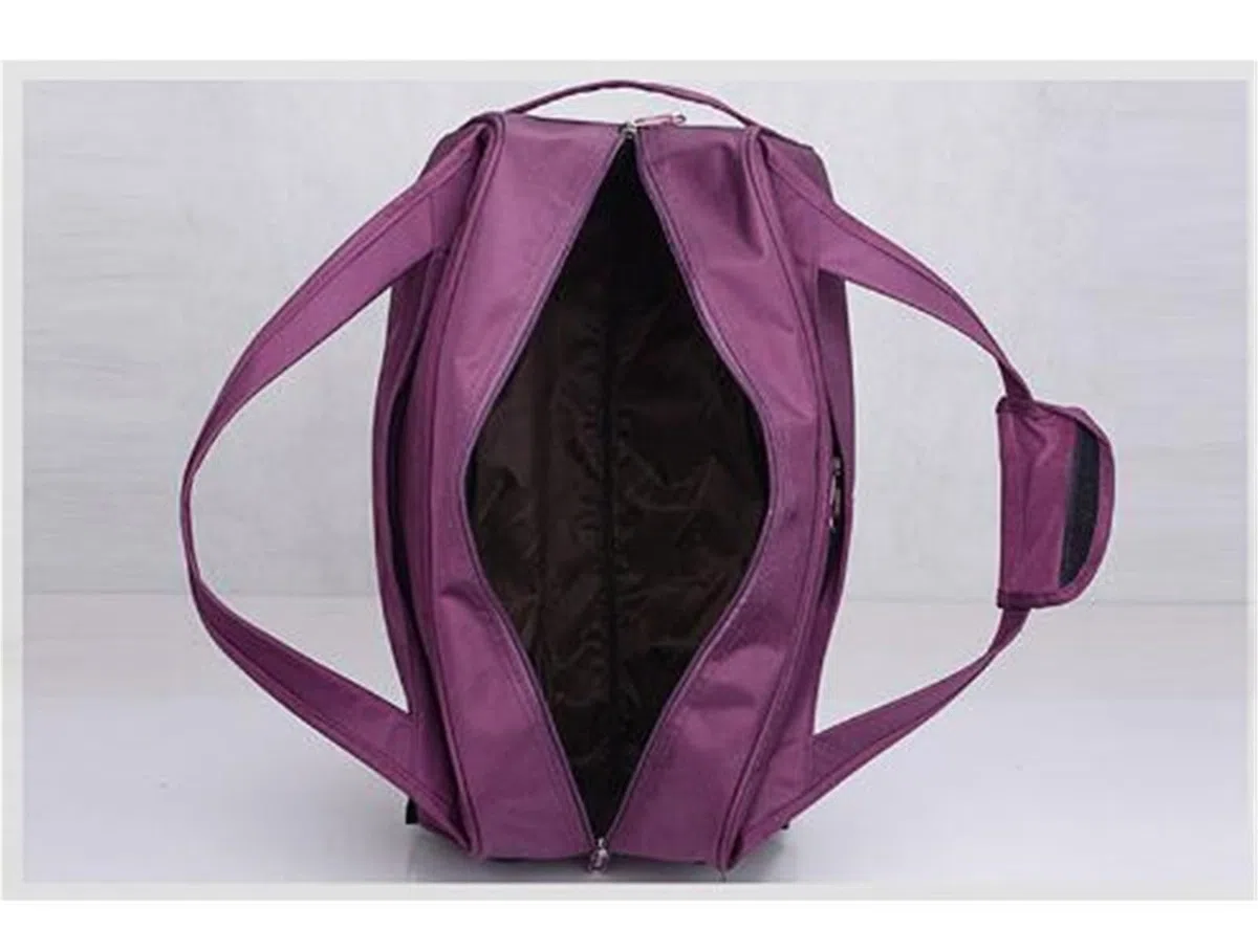 Bolsa de Viaje Bolsa de Viaje con Ruedas, Impermeable, Nailon, for Cabina, Equipaje Mano, Maleta, Bolsas(Green 22 Inch)