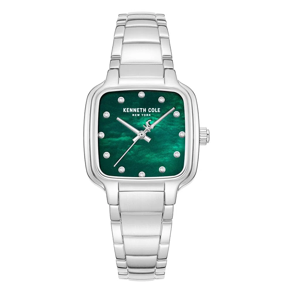 Kenneth Cole New York Reloj automático de Acero Inoxidable de 34,5 mm para Mujer