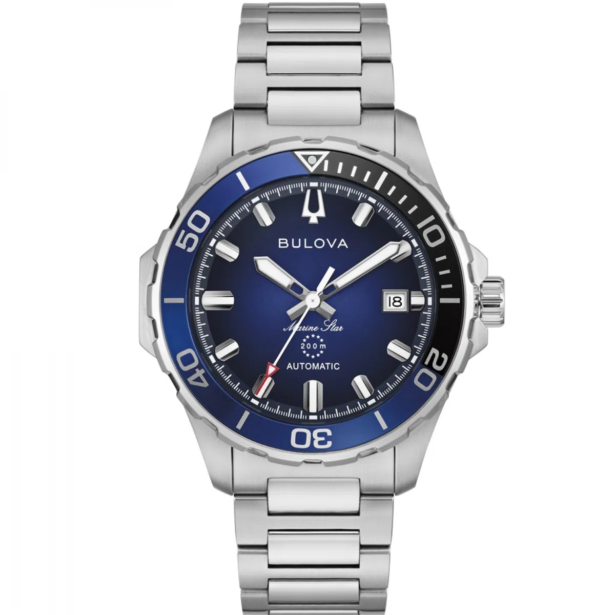 Bulova Reloj Marine Star 98B466 Automático Hombre