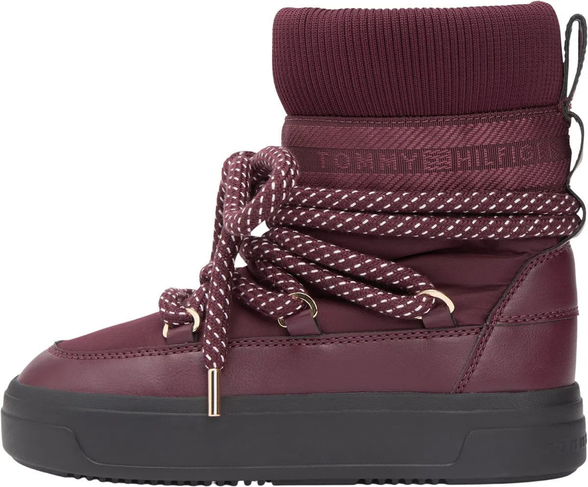 Tommy Hilfiger Snow Boot Water Repellent Fw0fw09260, Botas para Exteriores Mujer
