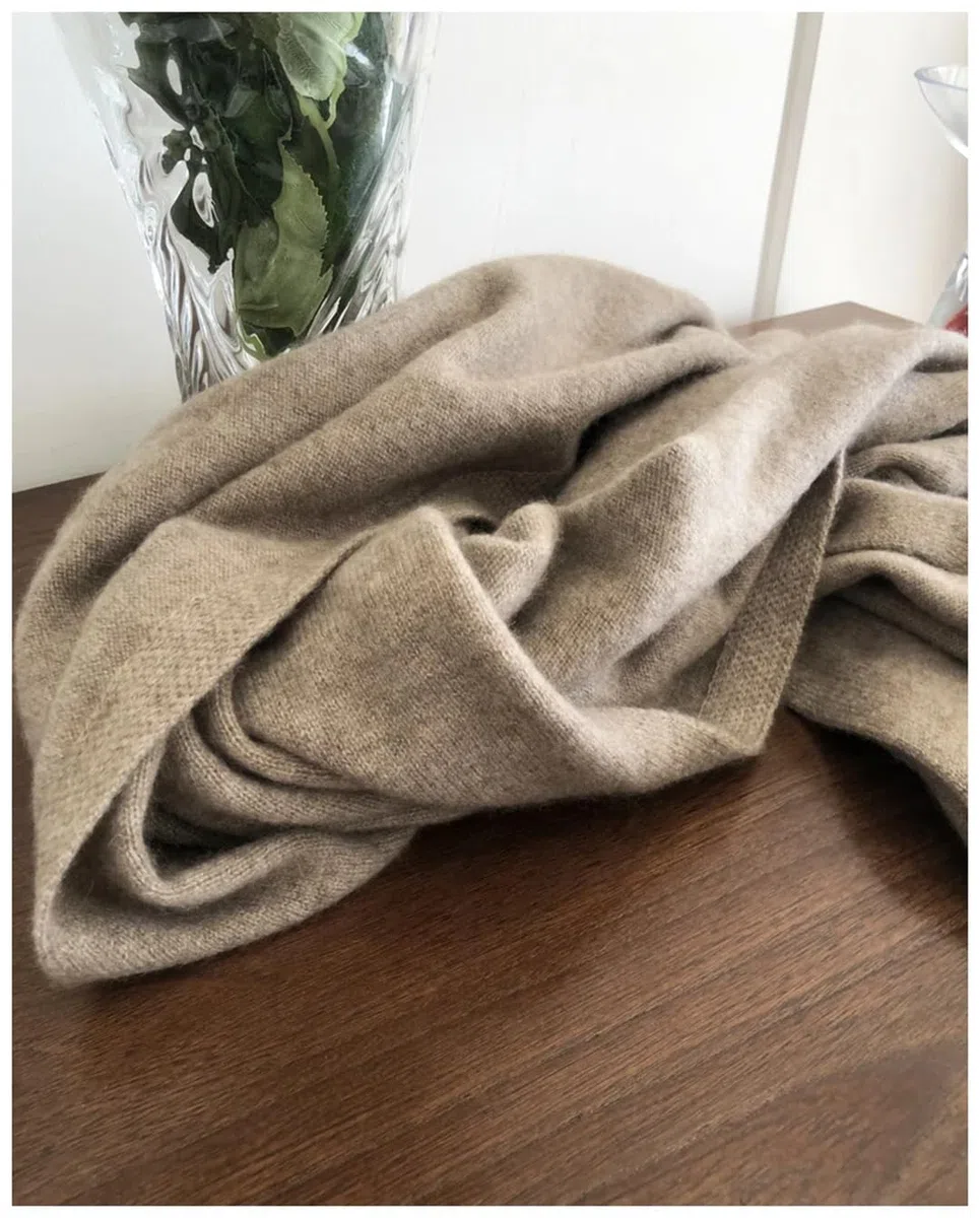 Bufanda de cachemira para mujer, bufanda de invierno y otoño para hombres y mujeres
