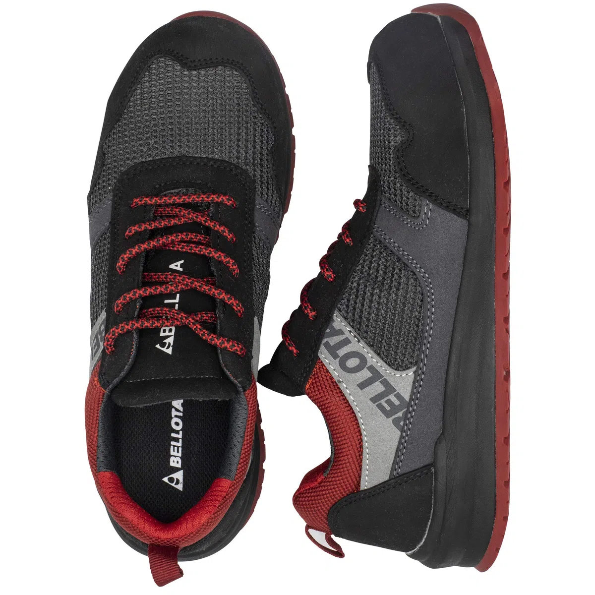 Bellota 72350BR41S1P - Zapatos de Seguridad de Hombre y Mujer Street (Talla 41) de Rejilla Transpirable con Microfibra Transpirable y Suela Extra Cómoda