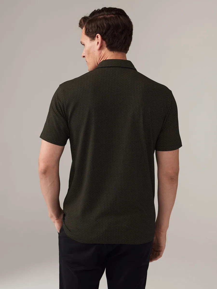 NEXT Hombres Pack de 3 Polos de Punto de Manga Corta con Estampado