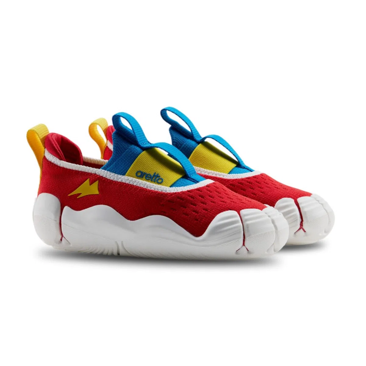ARETTO Zapatos expandibles para niños para pies en crecimiento, calzado para niños y niñas, zapatos para bebé, zapatos para niños, zapatos de bebé y zapatos cómodos para niños, Rojo, 12-24 Months