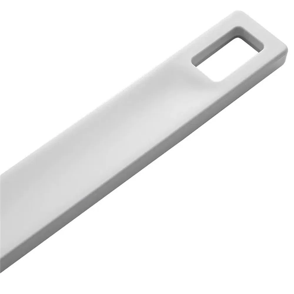 Calzador Calzador de Acero Inoxidable de Mango Largo para el hogar para Adultos niños Mayores (Plata 50x4 cm)
