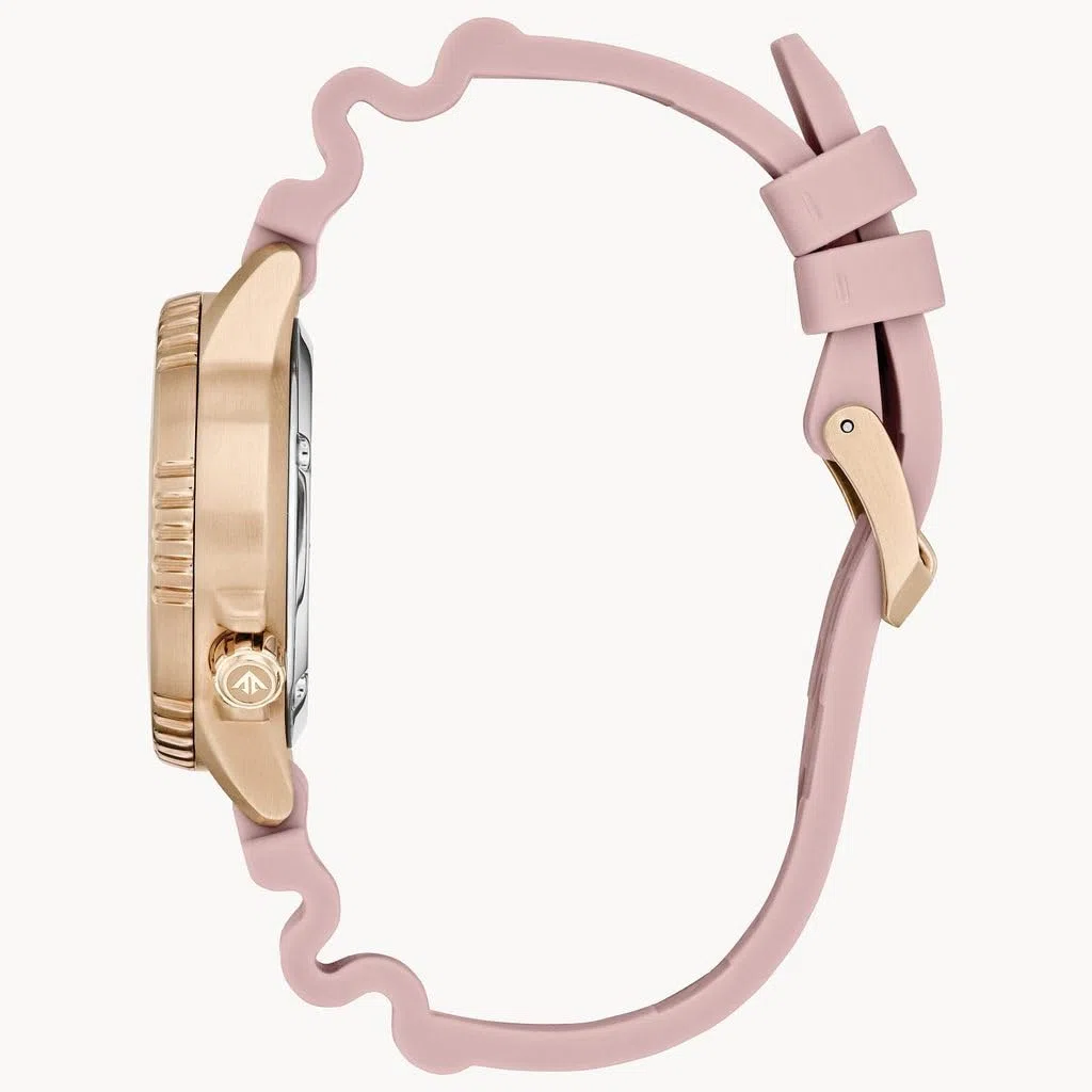 Citizen Reloj analógico de Cuarzo para Mujer con Correa de Poliuretano EO2023-00A, Rosa., Correa