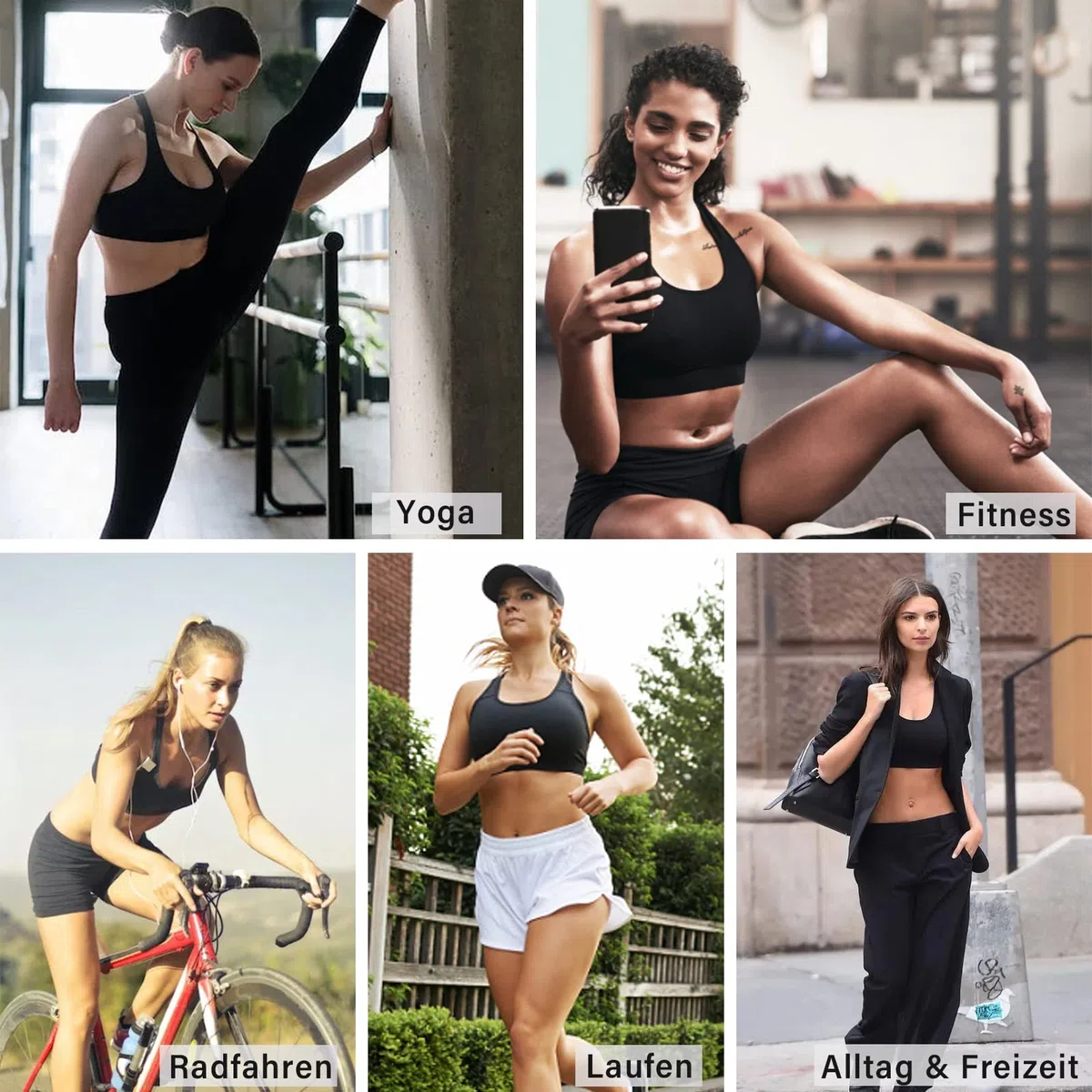 Sujetador Deportivo Mujer Sujetador Inalámbrico Sin Costuras con Tirantes Cruzados Sujetador de Entrenamiento para Yoga Fitness Ejercicio Corriendo S-XXL