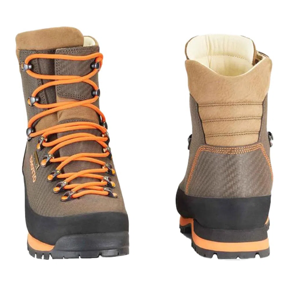 DIOTTO Botas de caza y trekking Woodcock HV, suela Vibram, cuello de piel Nobuck, alta visibilidad