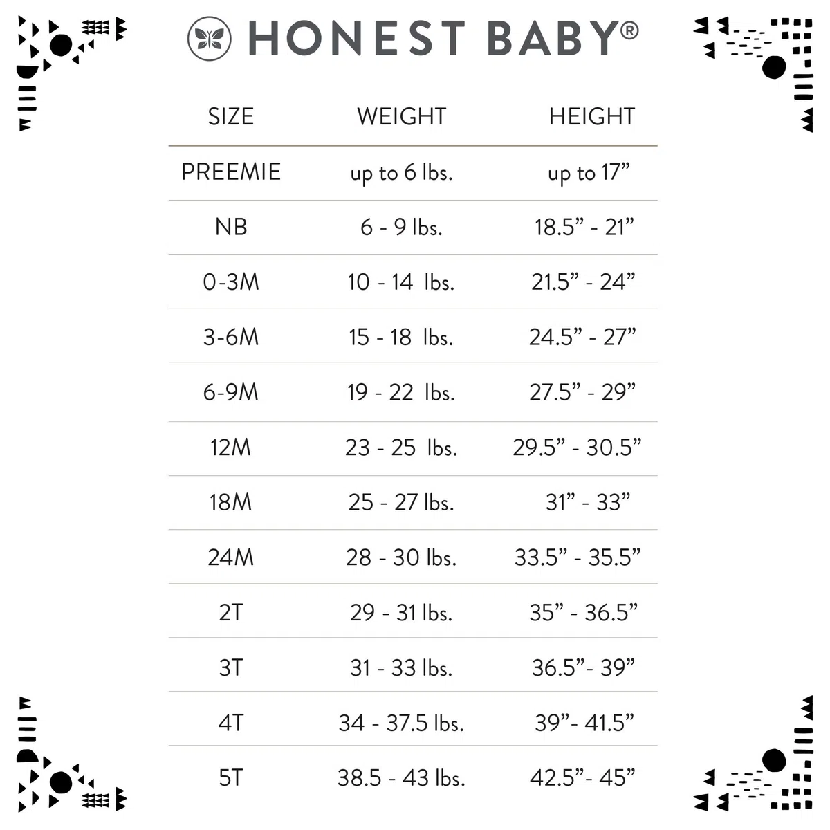 HonestBaby 3-Pack Organic Cotton Long Sleeve Side-Snap Kimono Tops Conjunto de Playeras para bebs y Nios pequeos Unisex bebé (Pack de 3)