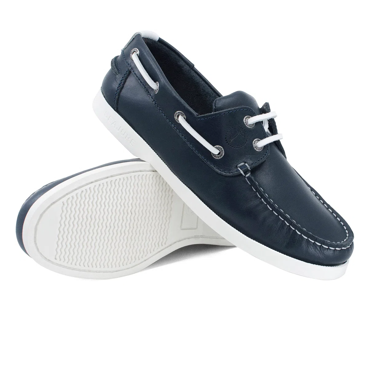 Seajure Zapatos Náuticos de Mujer Cannon Cuero Marino