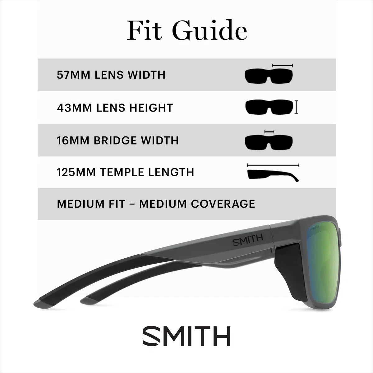 Longfin Gafas para Hombre