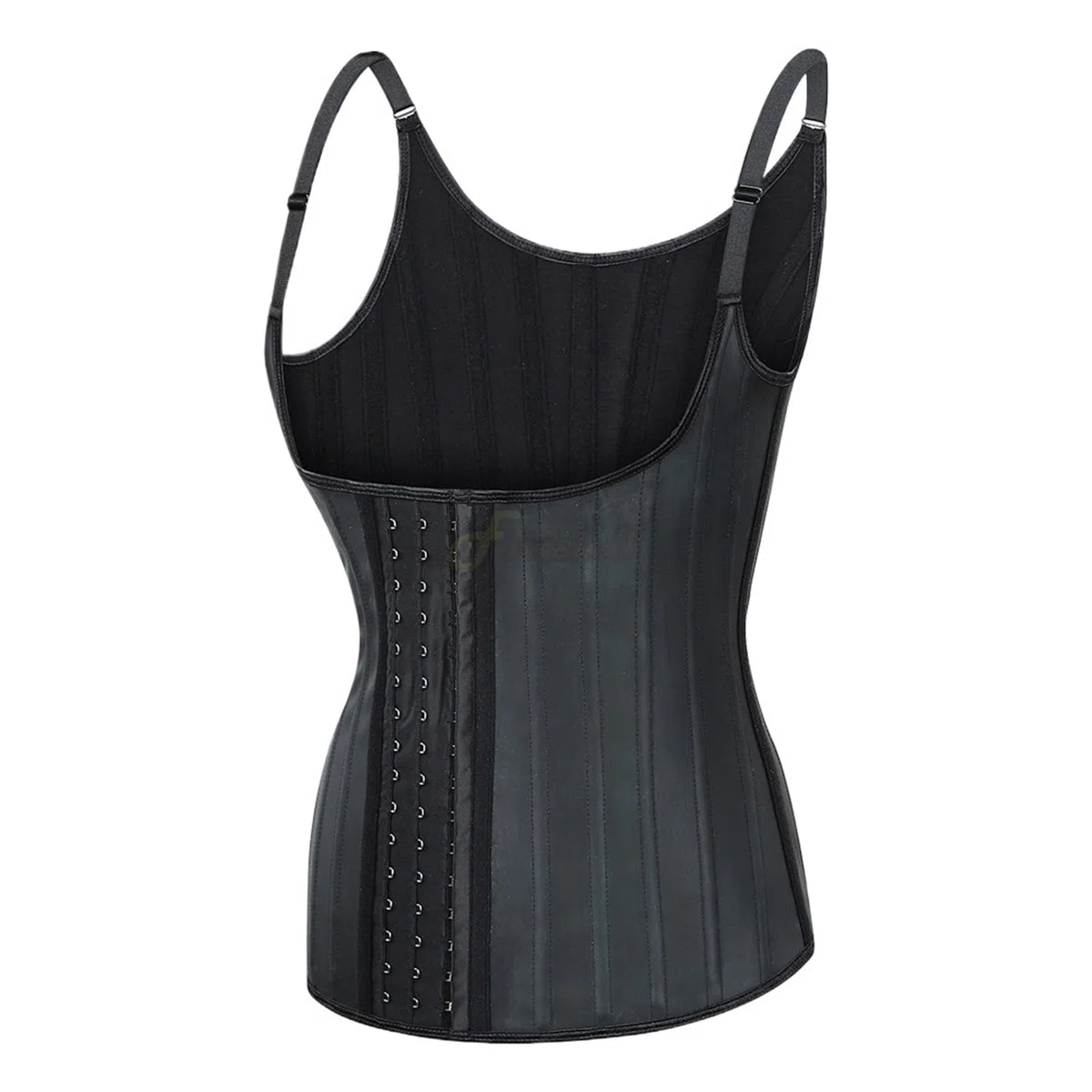 Fajas Reductoras Mujer Body de Mujer, Moldeador de Cuerpo, corsé con Tirantes, Ropa Moldeadora, Chaleco Deportivo Moldeador(Black,XS)