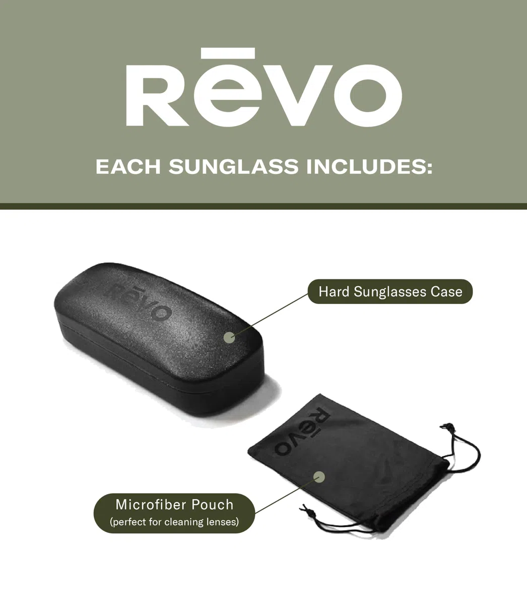 Revo Gafas de sol polarizadas Sierra montura redonda