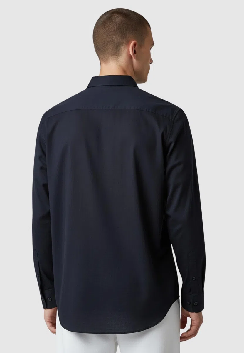 Armani Exchange Essential, Emboridered Tonal Logo Camisa Hombre (Pack de 1)