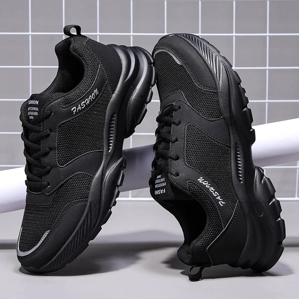Zapatos deportivos para hombre, con patrón de moda, ligeros, antideslizantes, parte inferior plana, cómodos, con cordones