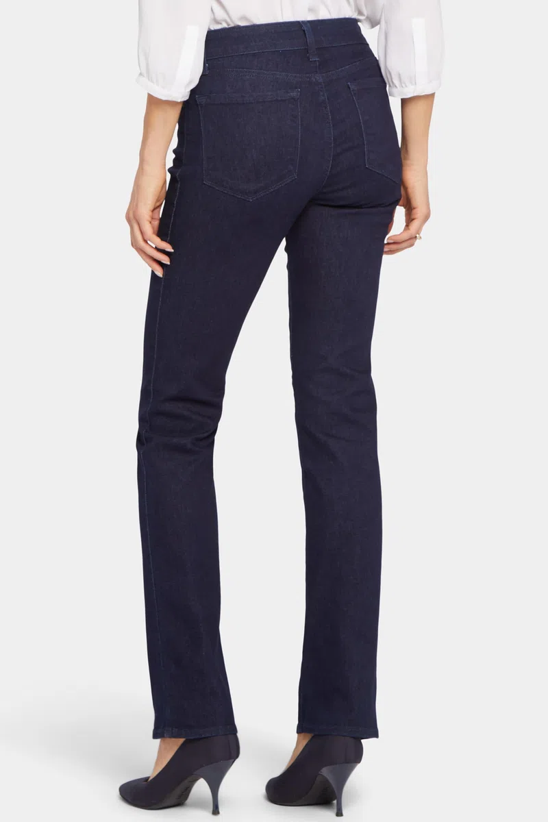 NYDJ Jeans Rectos Marilyn para Mujer, Enjuagar, 10 US