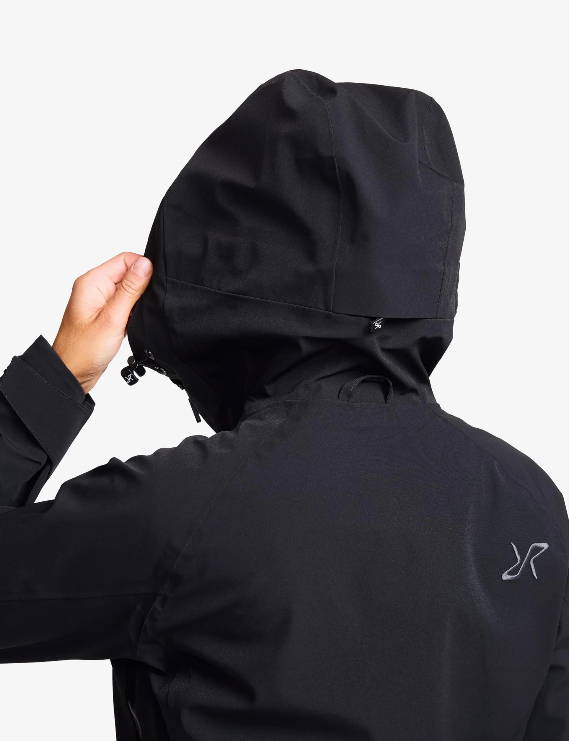 RevolutionRace Cyclone 3L Shell Jacket para Mujer, Chaqueta Impermeable con Reflectores Recco para Senderismo