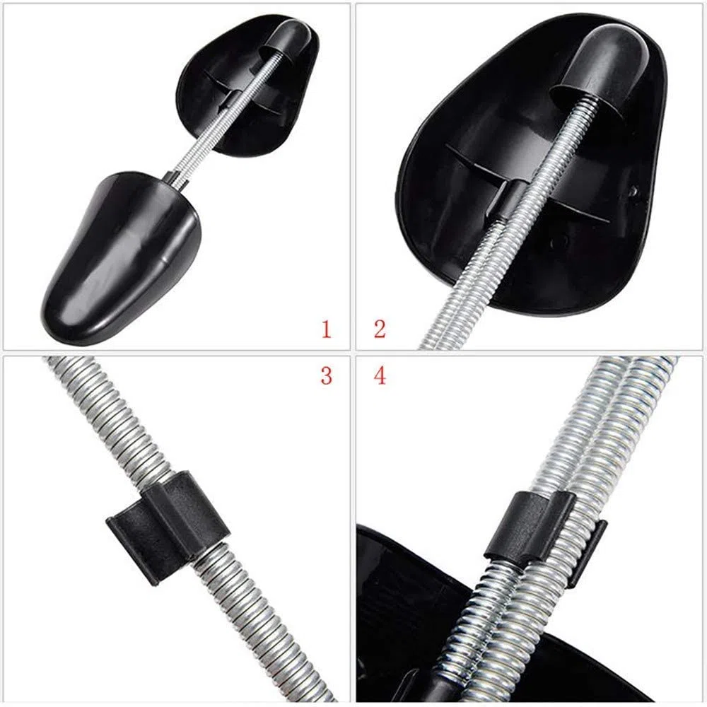 Formas de Zapatos, camillas de plástico Ajustables para Zapatos, expansor de Zapatos, Protege los Zapatos de la deformación y Las Arrugas (una Mujer)